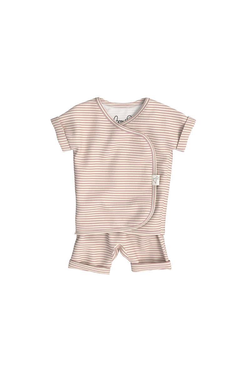 Bonsie Baby - Romper, Main, color, Berry Twist