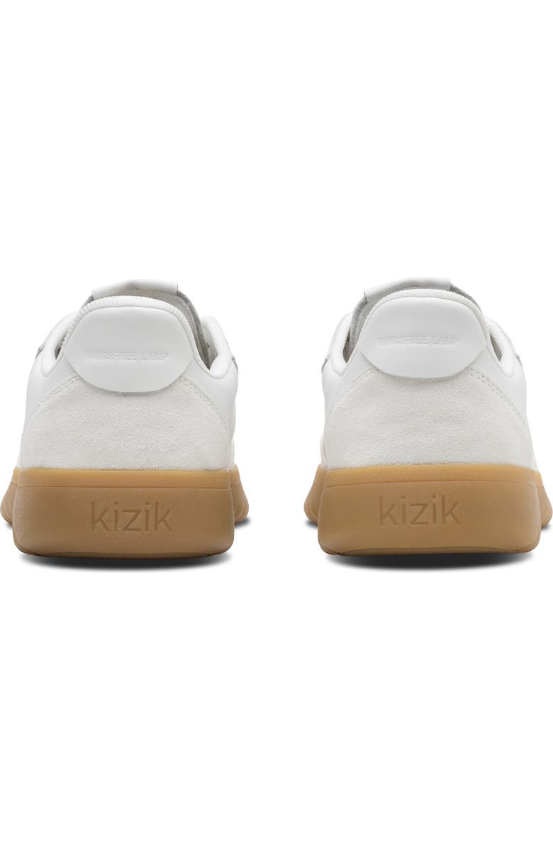 Kizik Camden Slip-On Sneaker, Alternate, color, White/Gum Rubber