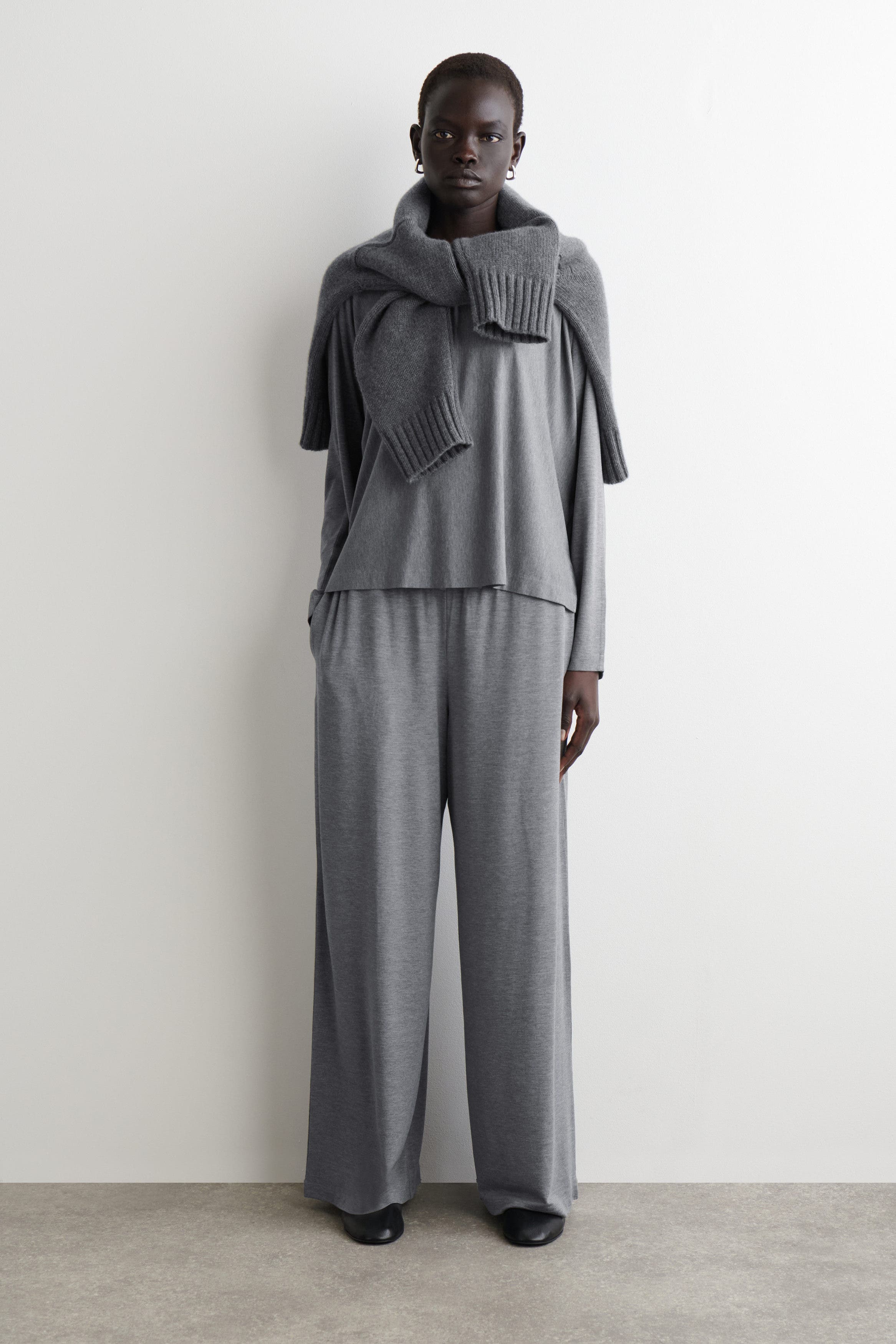 Fluid Jersey Long-Sleeved Top - image 2