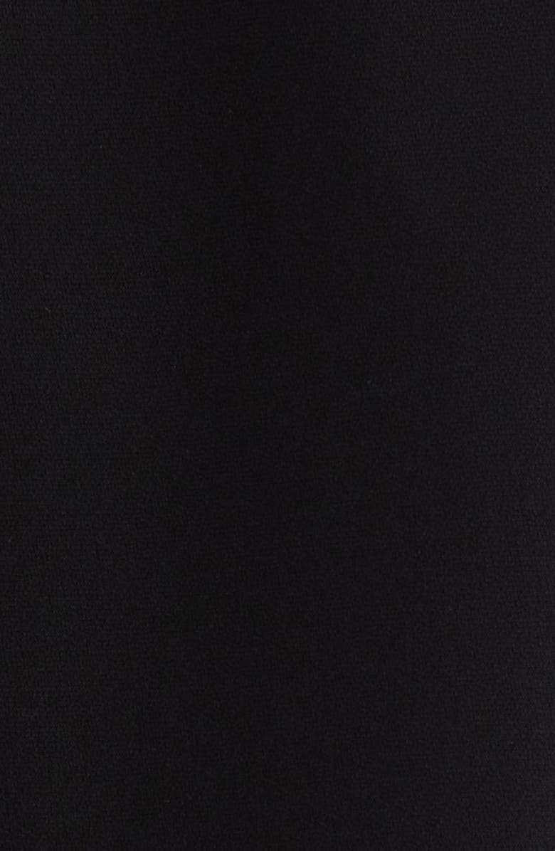 Max Mara Studio Veletta Long Sleeve Midi Sweater Dress, Alternate, color, Black