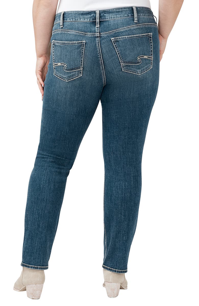 Silver Jeans Co. Suki Straight Leg Jeans, Alternate, color, Indigo