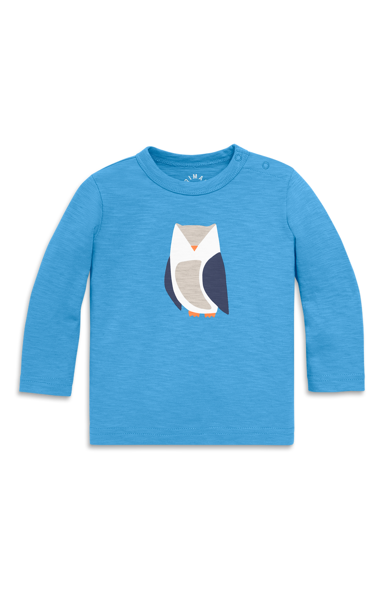 Primary Baby Long Sleeve Owl Tee, Main, color,