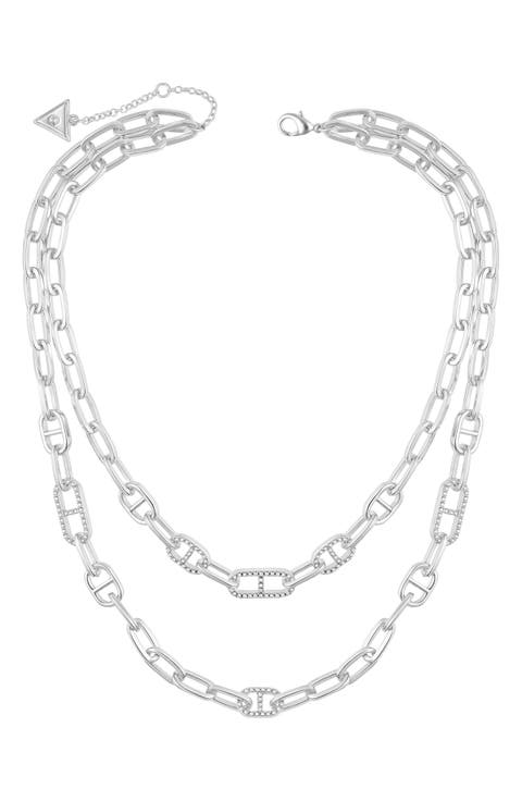 Layered Mariner Chain Necklace