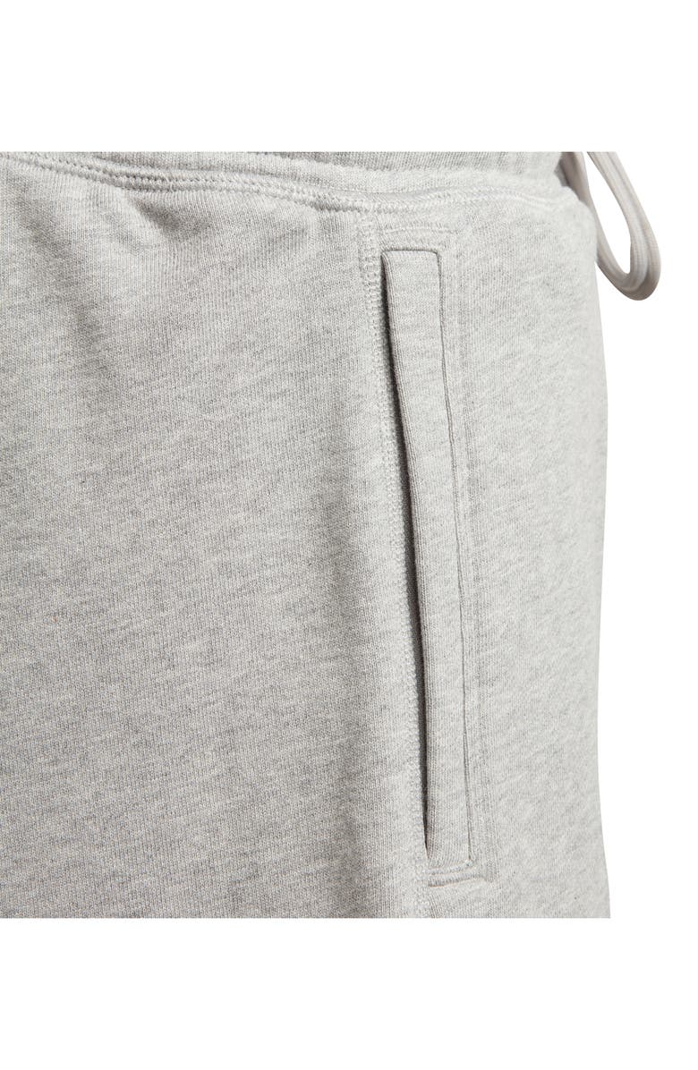 adidas by Stella McCartney TrueCasuals Organic Cotton Drawstring Sweat Shorts, Alternate, color, Medium Grey Heather