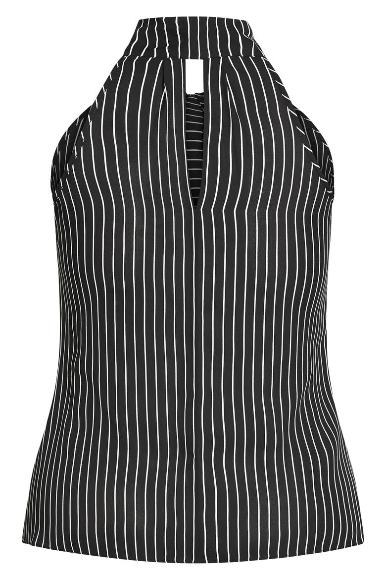 Maliyah Stripe Tie Neck Top, Alternate, color, STRIPE