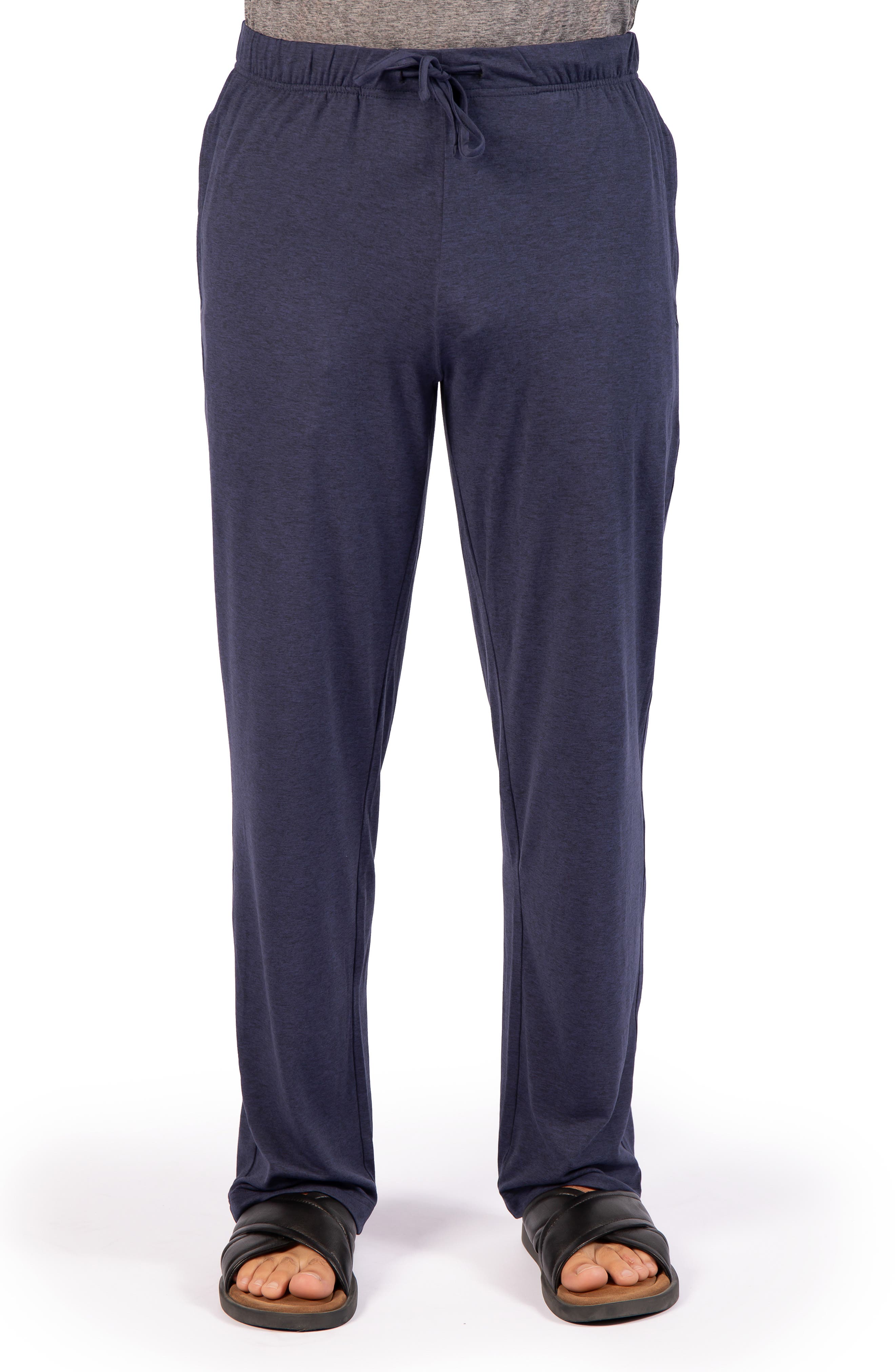 Brushed Melange Open Bottom Lounge Pants