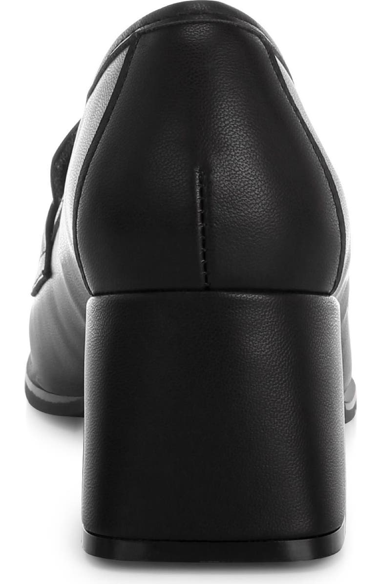 LONDON RAG Sutapa Penny Strap Flared Block Heel Loafer, Alternate, color,