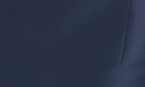 Sachin & Babi Olivia One-shoulder Satin Gown In Night Sky