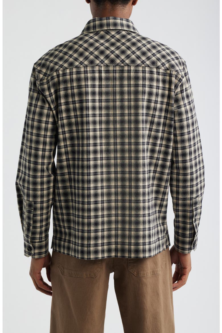 Check Button-Up Shirt, Alternate, color, BLACK CHECK