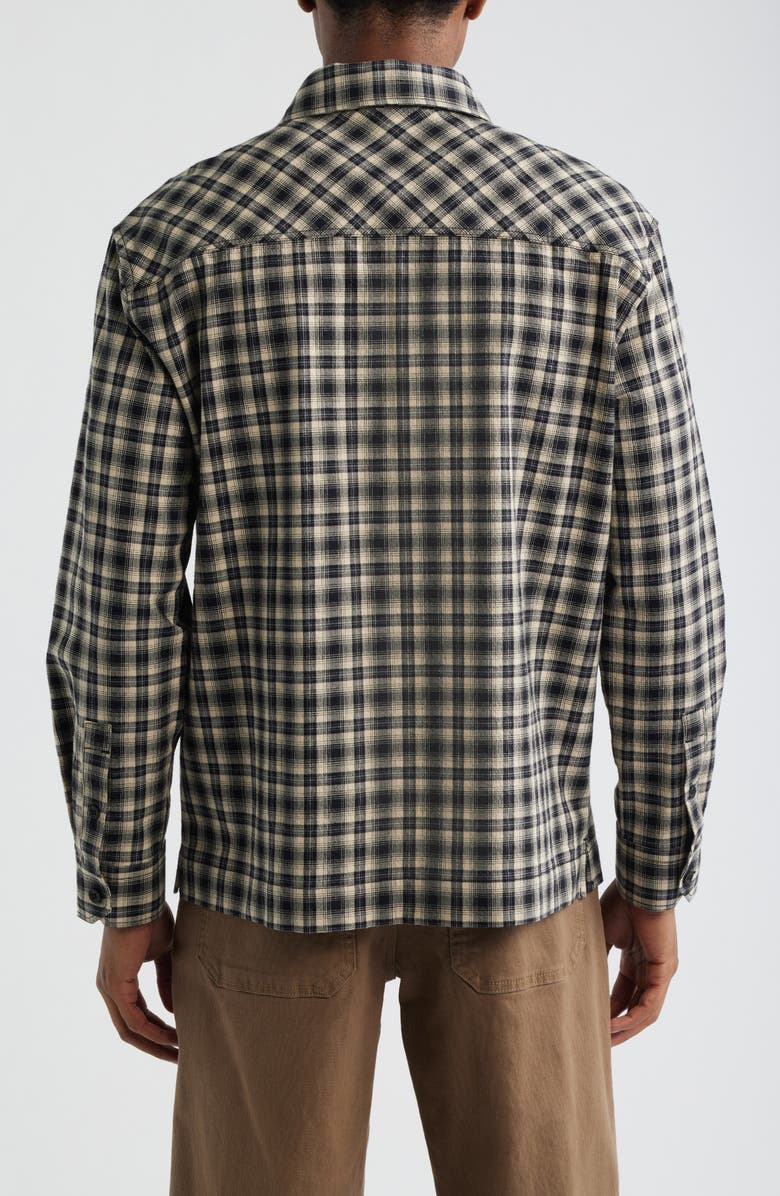 Brooklyn Industries Check Button-Up Shirt, Alternate, color, Black Check