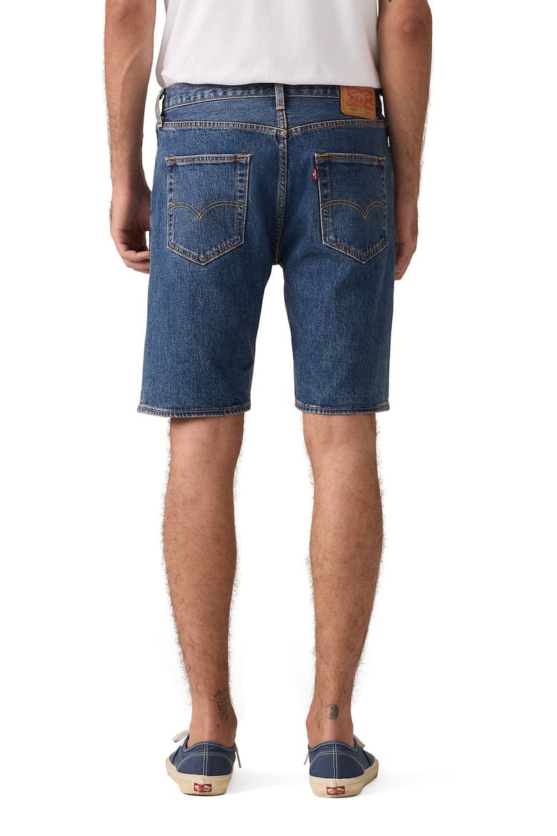 501® Original Denim Shorts, Alternate, color, INDIGO NATION SHORTS