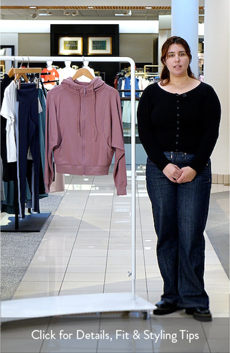 Weekend French Terry Full Zip Hoodie, sales video thumbnail