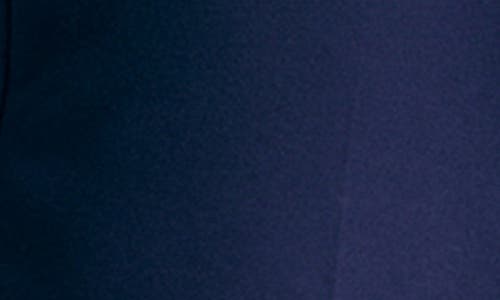 Isaac Mizrahi New York High Waist Ponte Wide Leg Pants In Navy