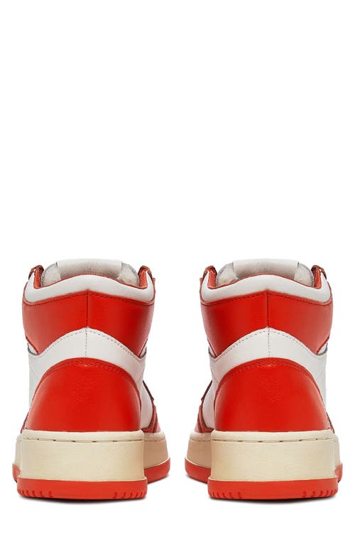 Autry Medalist High-top Sneakers In Red