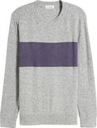 Loveappella Colorblock Long Sleeve Brushed Jersey Top