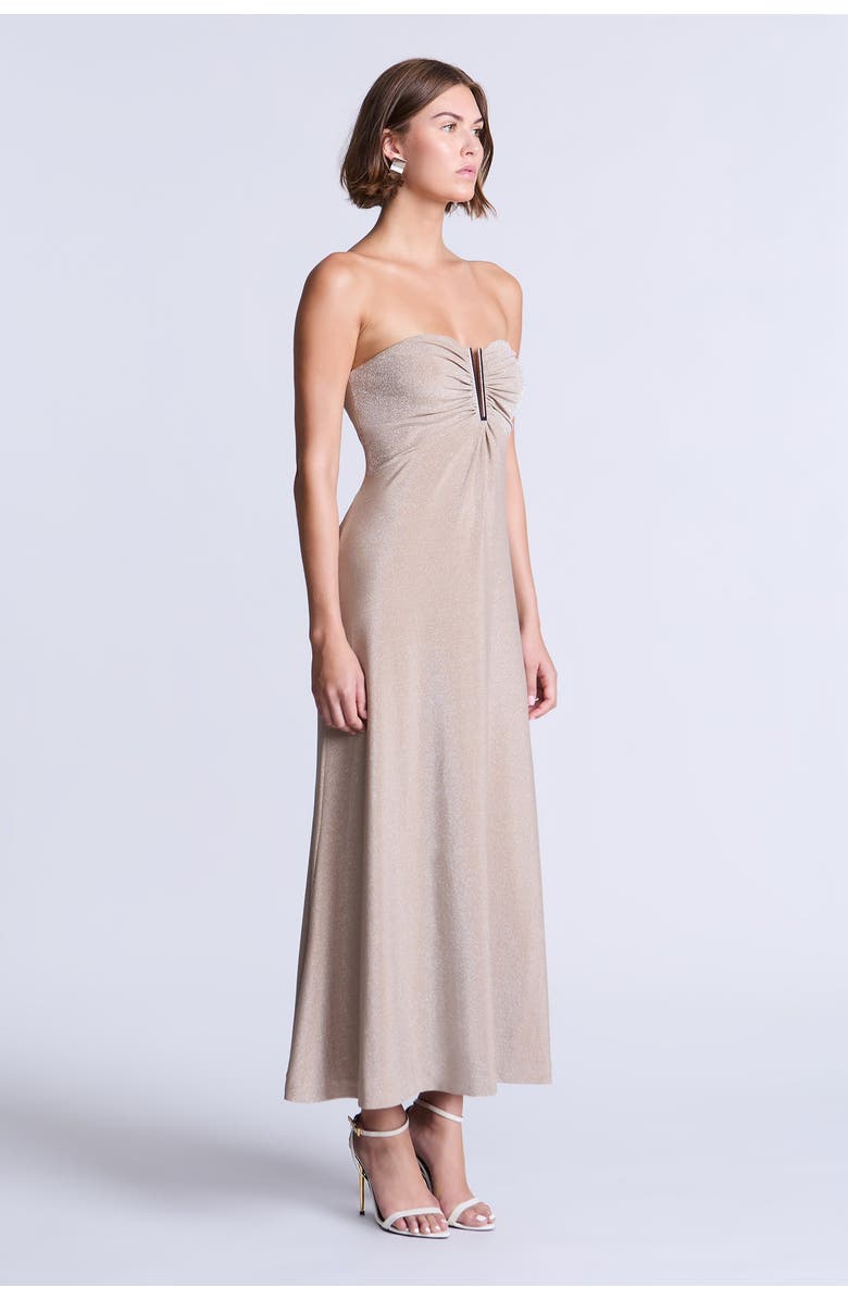 BCBG Maxazria Lola Dress, Alternate, color, Nude