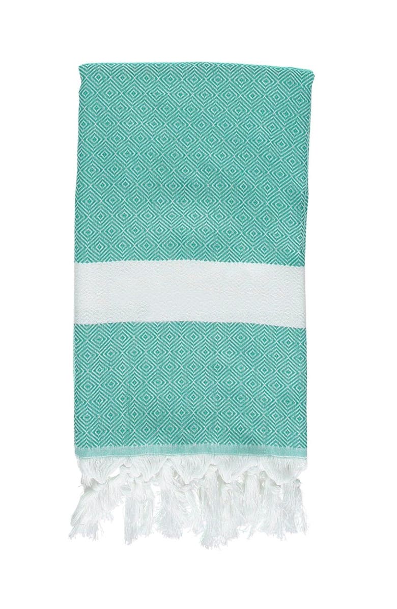 Anaya Charleston Stripe Turkish Cotton Beach Towel, Alternate, color, 