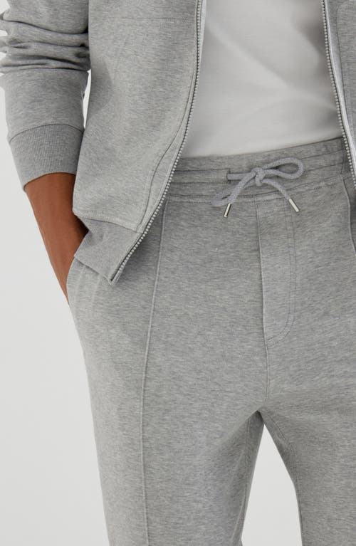 Brunello Cucinelli Trousers With Crête In Gray