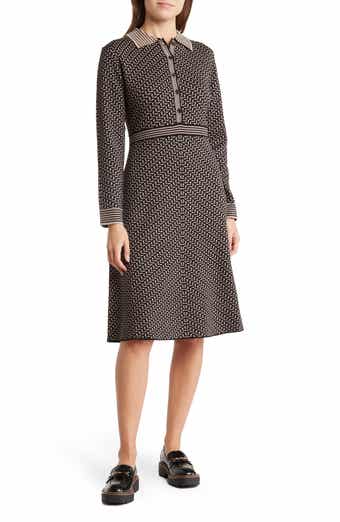 MAX STUDIO Collared Sweater Dress