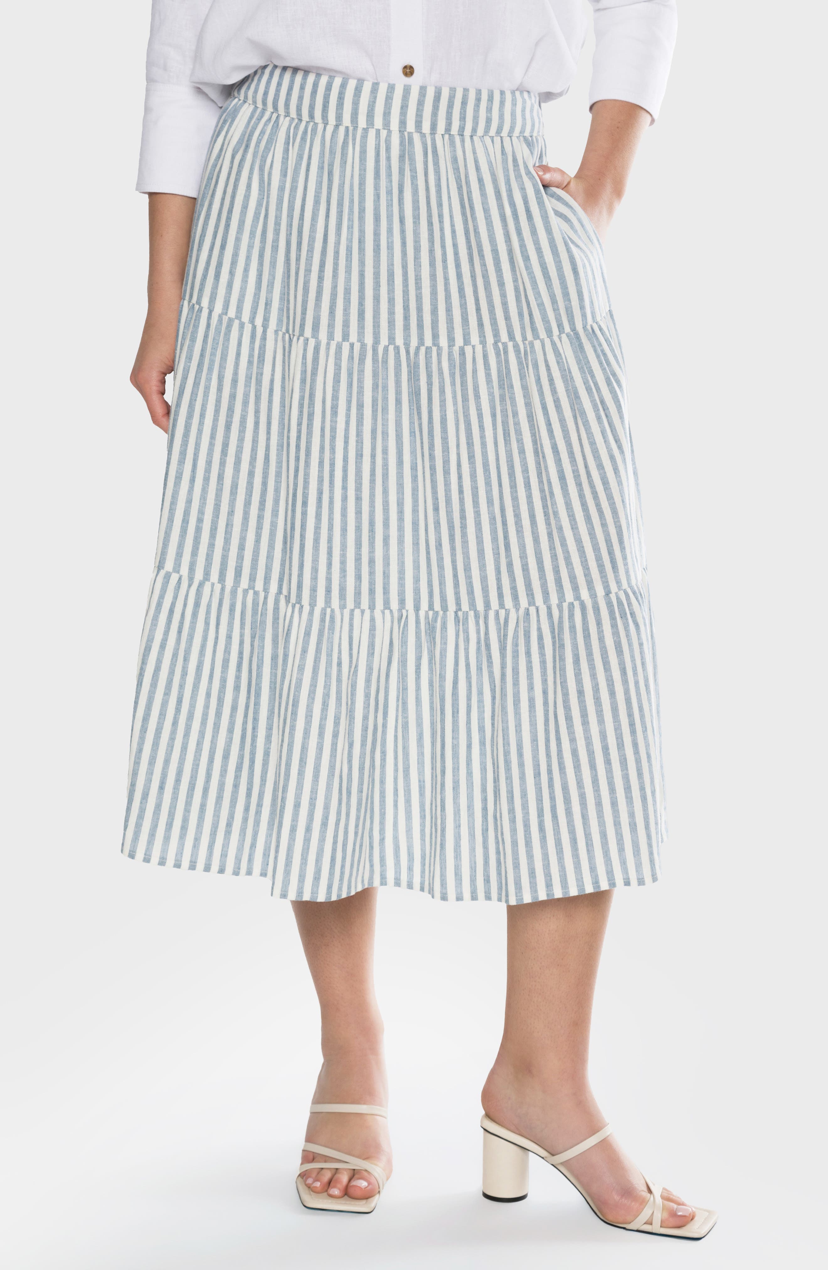 Emory Tiered Skirt - image 3
