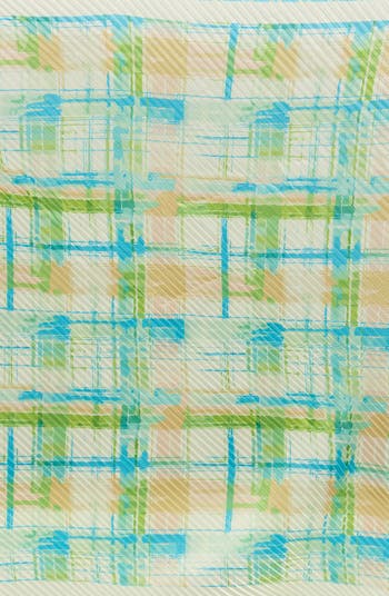 Pleated Satin Scarf