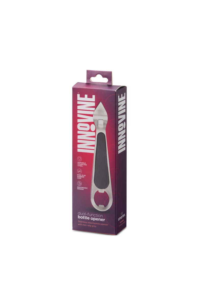 Innovine Dual-Function Bottle Opener, Alternate, color, Silver