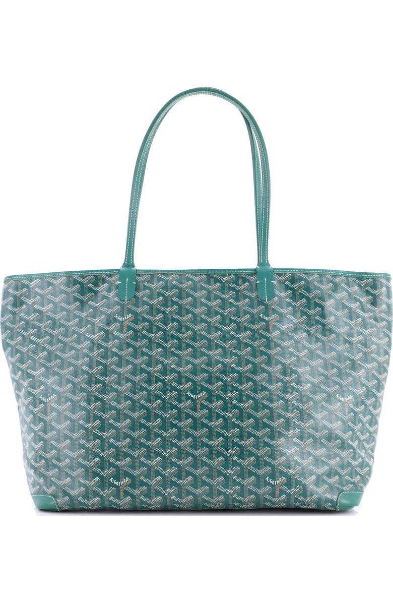 Pre-Owned Goyard Artois Tote Coated Canvas GM, Main, color, Green