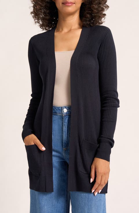 Colfax Longline Open Front Cardigan