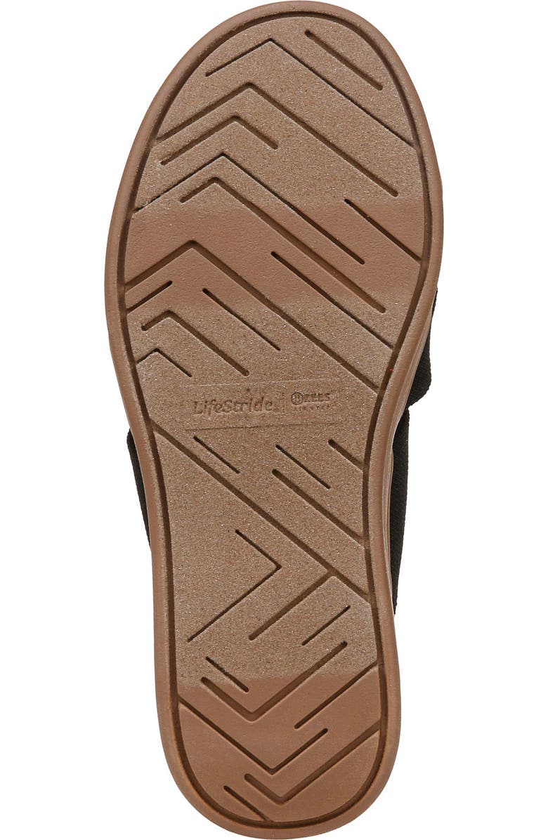 LifeStride Fiona Wedge Sandal, Alternate, color, Black