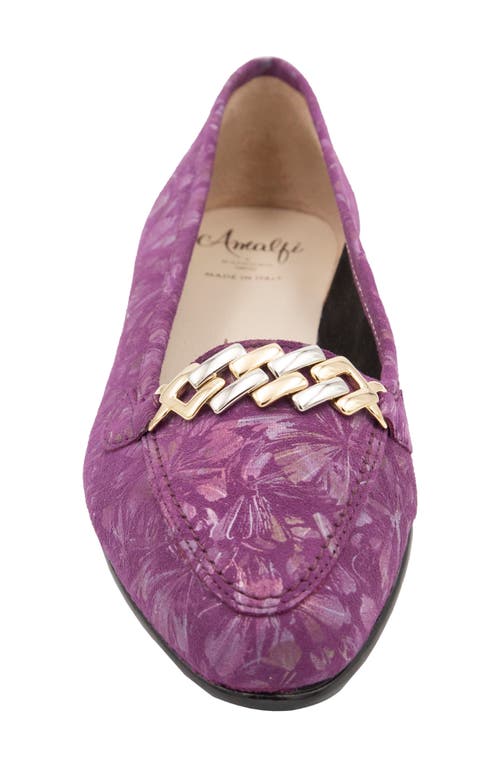 Amalfi By Rangoni Oste Loafer In Viola Grove Utopia