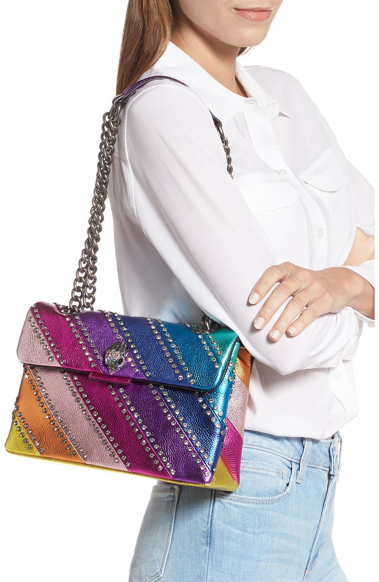 Kurt Geiger London Crystal Kensington Shoulder Bag, Alternate, color,