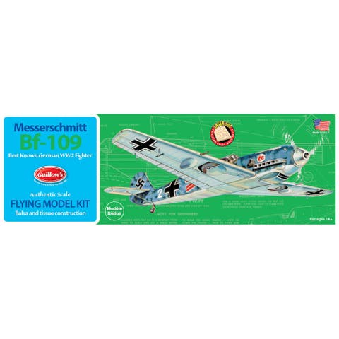 Flying Model Kit, Messerschmitt Bf-109, Diy Airplane Building Kit