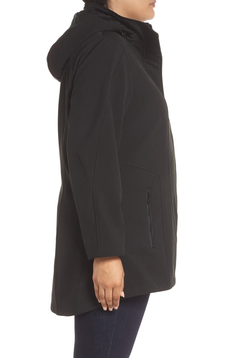 Kristen Blake Hooded Soft Shell Jacket, Alternate, color,