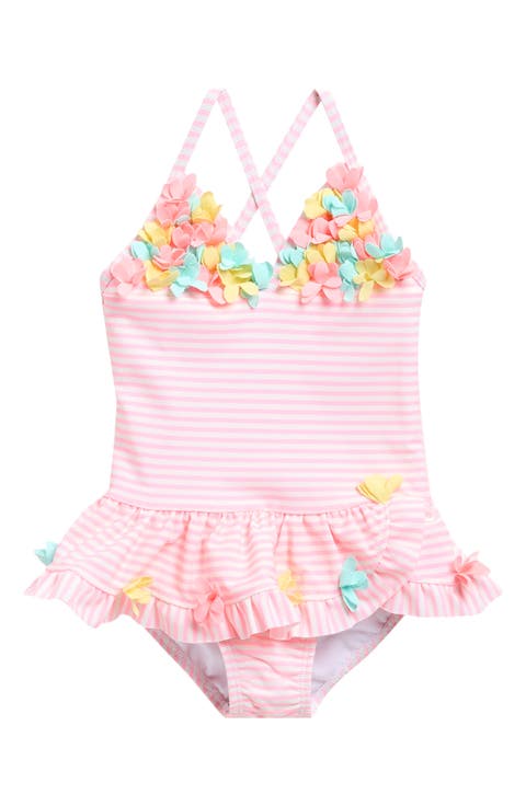 3D Embellished One-Piece Swimsuit (Baby)