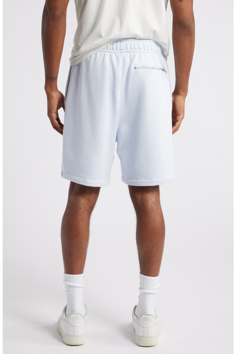 Wordmark Fleece Sweat Shorts, Alternate, color, FOOTBALL GREY