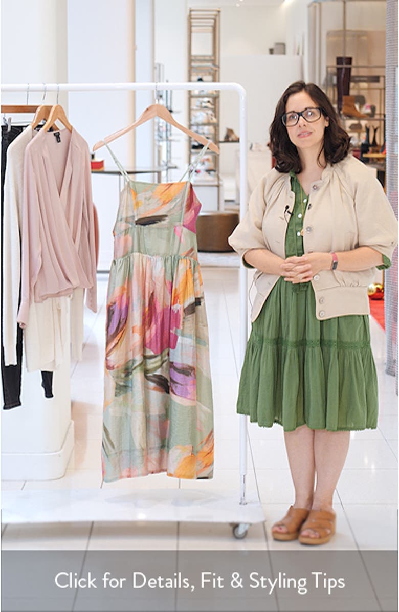 Cami Seamed Maxi Sundress, sales video thumbnail