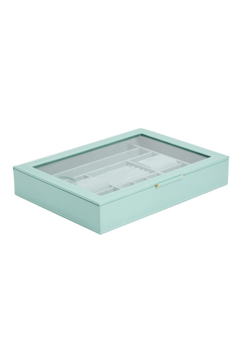Sophia Jewelry Box with Window, Alternate, color, JADE