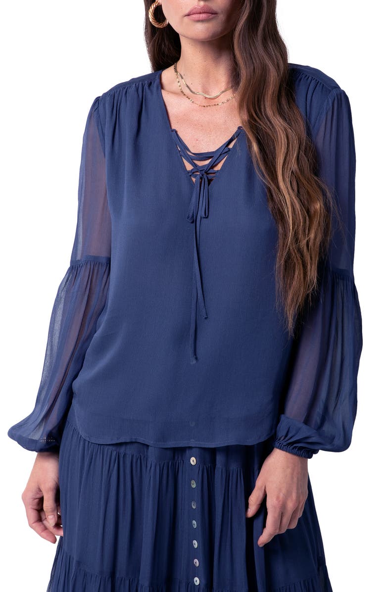 Tart Shena Top, Main, color, Nightshadow Blue