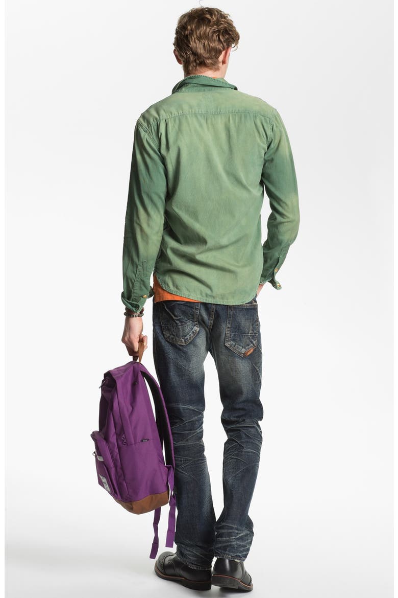 Bedford Corduroy Shirt, Alternate, color, SEAWEED GREEN