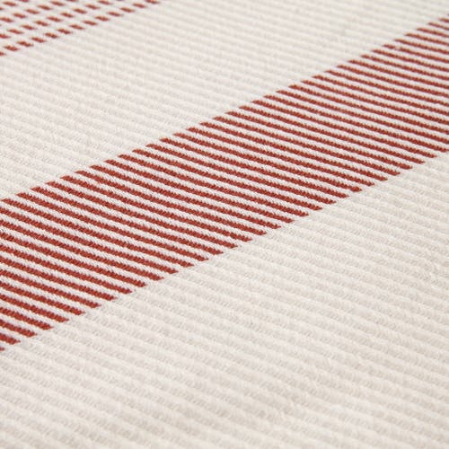 Olive And Linen Olive & Linen Pixel Turkish Towel Set In Red