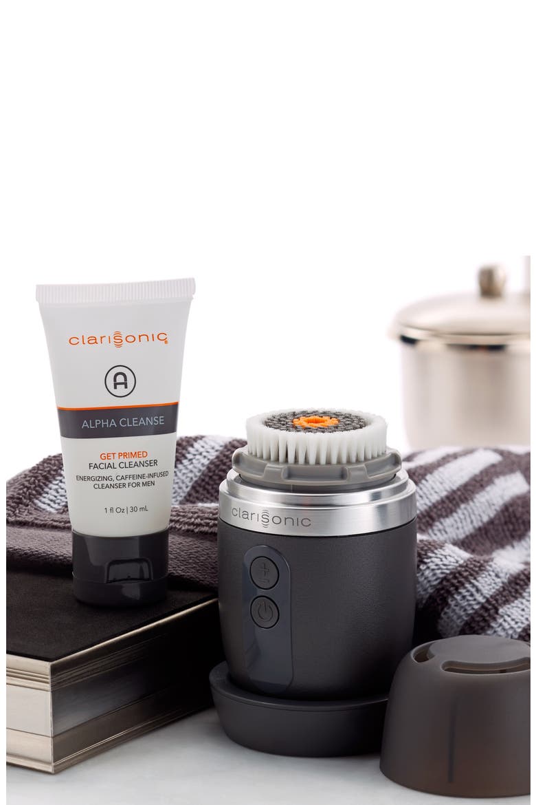 Alpha Fit Sonic Cleansing System for Men, Alternate, color, NO COLOR