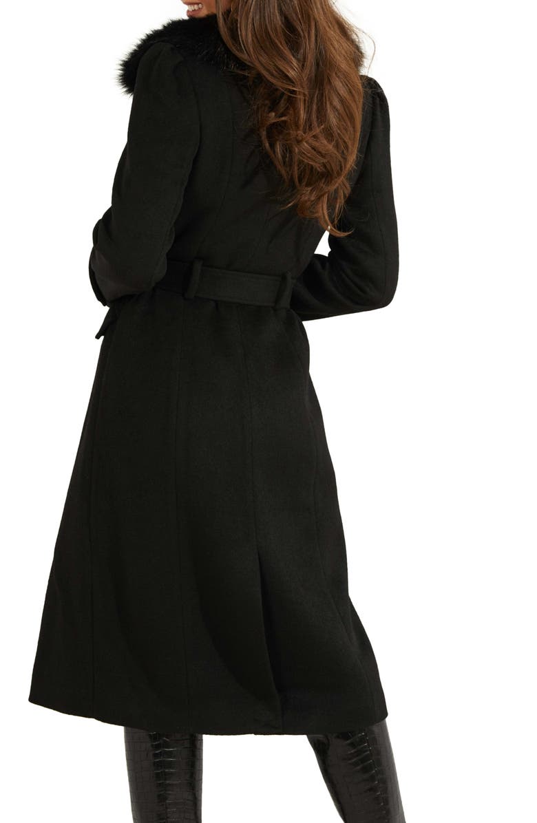 GUESS Ruby Wool Blend Coat, Alternate, color, 