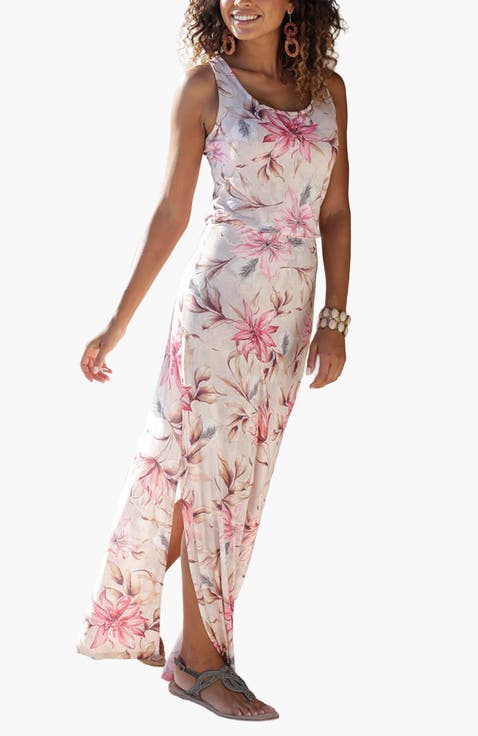 Women's Floral Maxi Dress