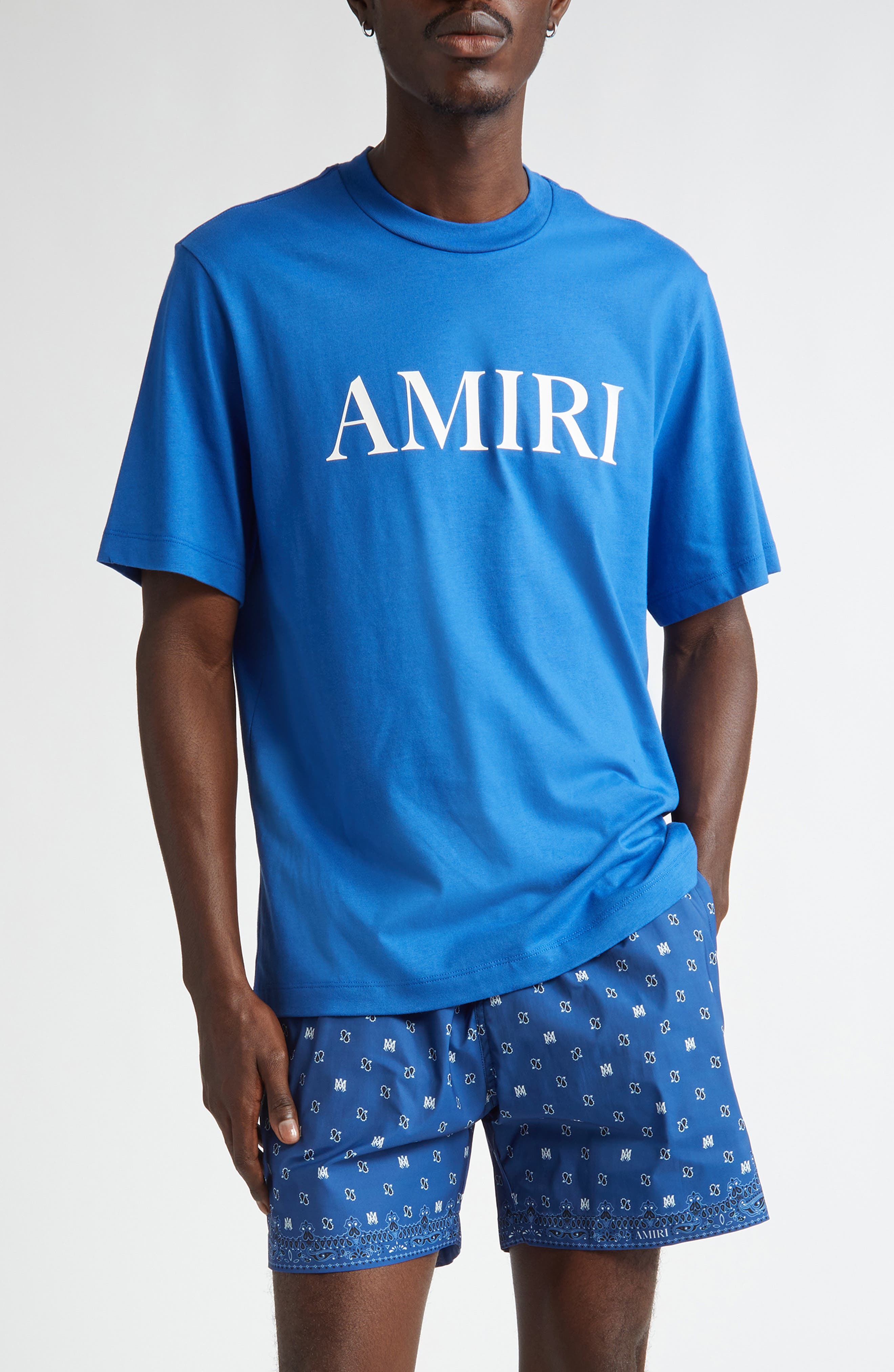 blue designer shirt mens