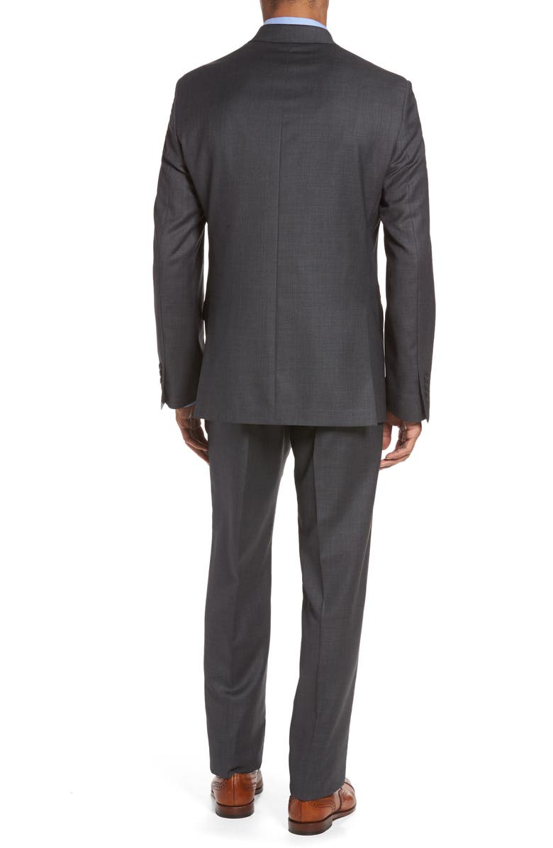 NORDSTROM MEN'S SHOP Classic Fit Solid Wool Suit, Alternate, color, 