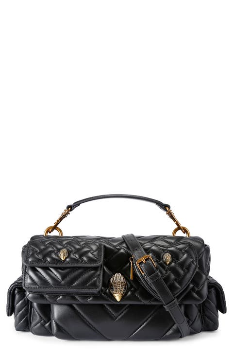 Kensington Multipocket Quilted Leather Shoulder Bag