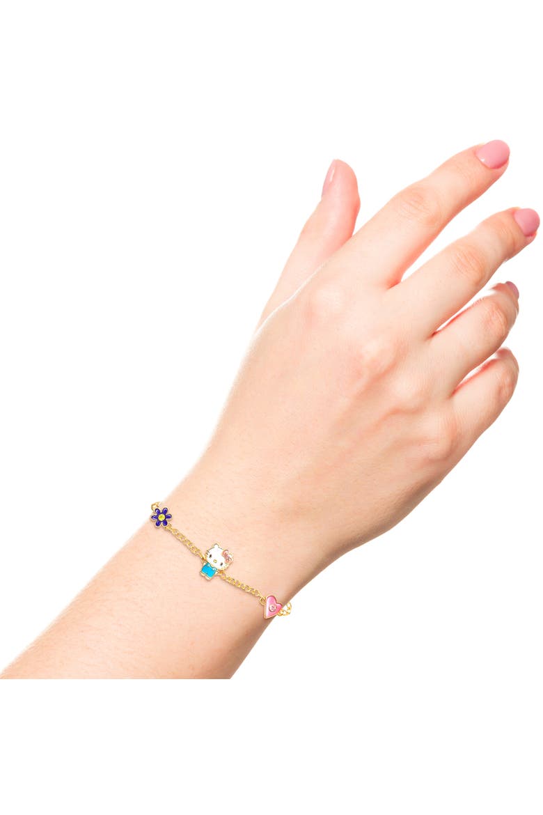 and Friends 18kt Gold Plated Bracelet, Alternate, color, Gold