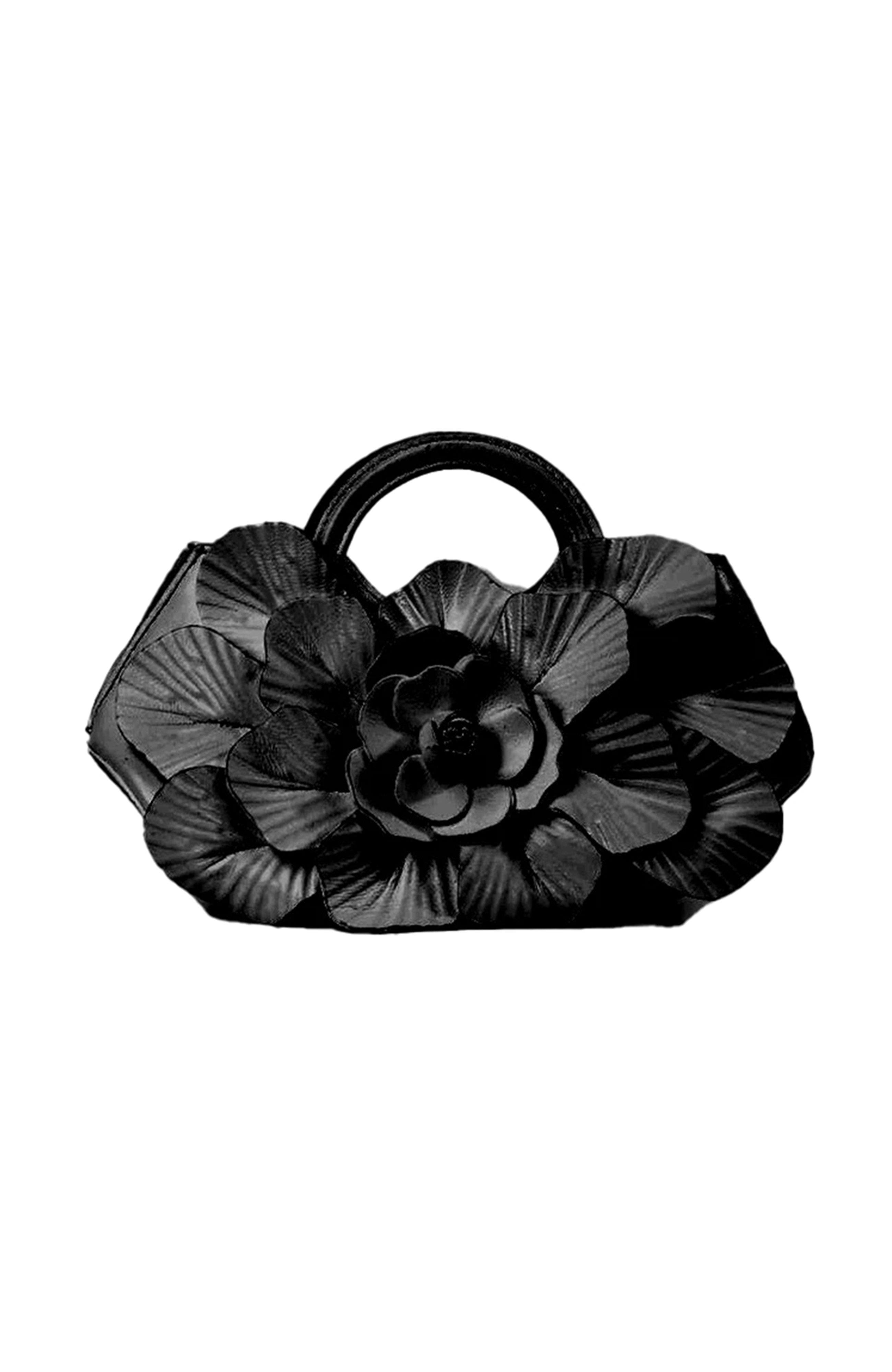 Anne Fontaine Scarlett Mini Bag, Alternate, color, Black