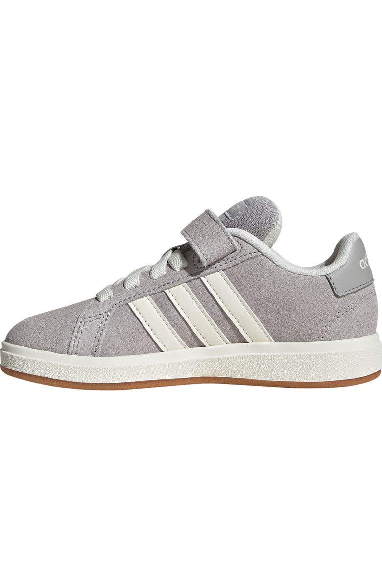 adidas Kids' Grand Court Sneaker, Alternate, color, Grey/ Off White/ Gum