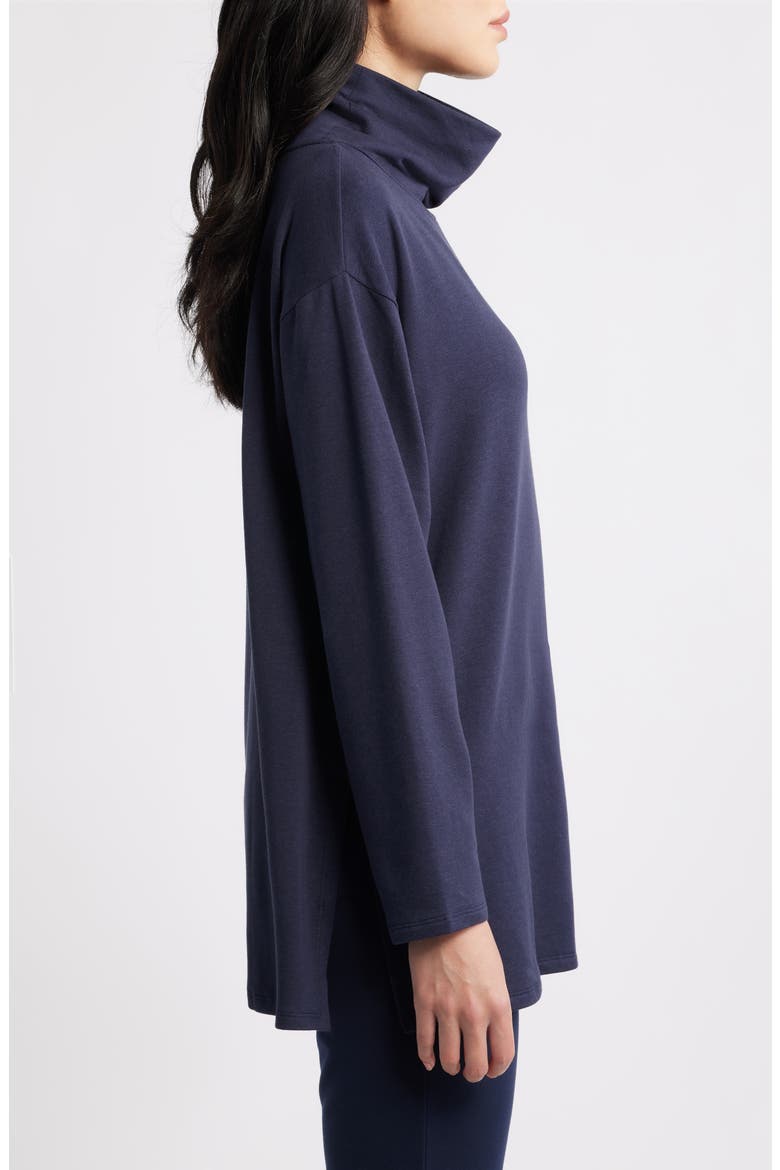 Cowl Neck Knit Top, Alternate, color, INK